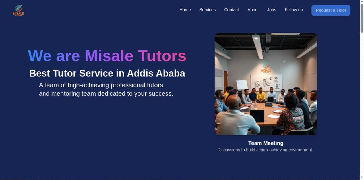 Misale Tutors screenshot